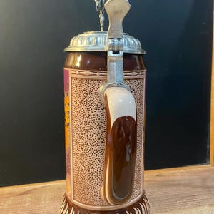 Vintage Boba Fett Beer Stein Mandalorian Pewter Action Figure Lid Limited Edition Numbered #2019 of 3,000 image 12