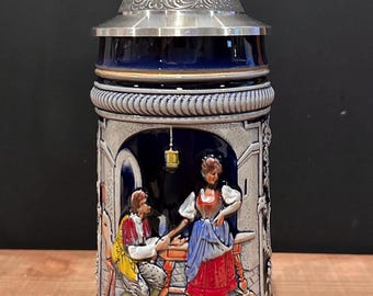 Vintage German Beer Stein Lover’s Wedding Proposal Limited Edition #256 of 2,500