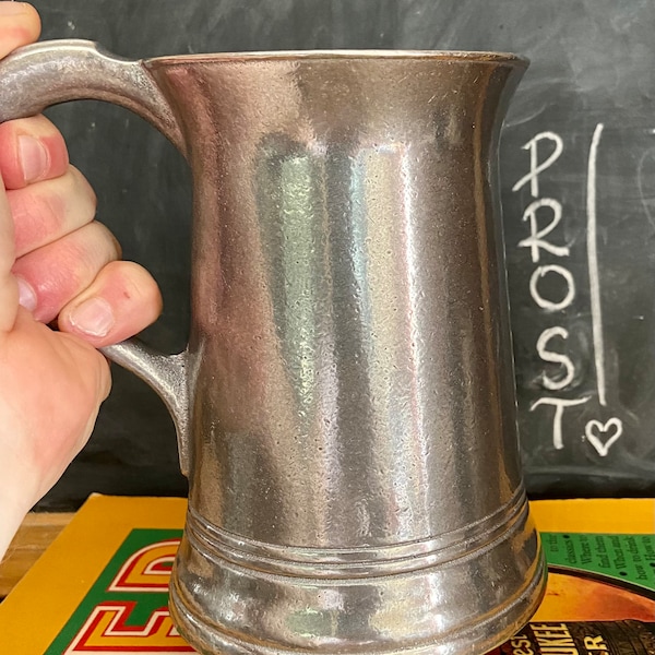 Revere Beer Tankard 36 oz Stainless Steel Beer Stein | Groomsman Beer Stein Best Man Tankard | Fantasy Football Trophy | PERSONALIZABLE