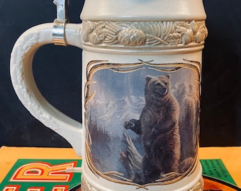 Grizzly Bear Beer Stein