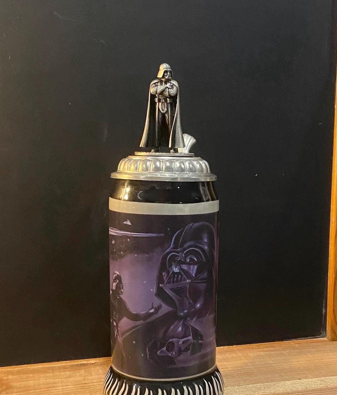 Vintage Star Wars Darth Vader Beer Stein Limited Edition Dram Tree
