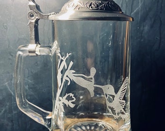 Hummingbird Beer Stein Bird Lover’s Gift