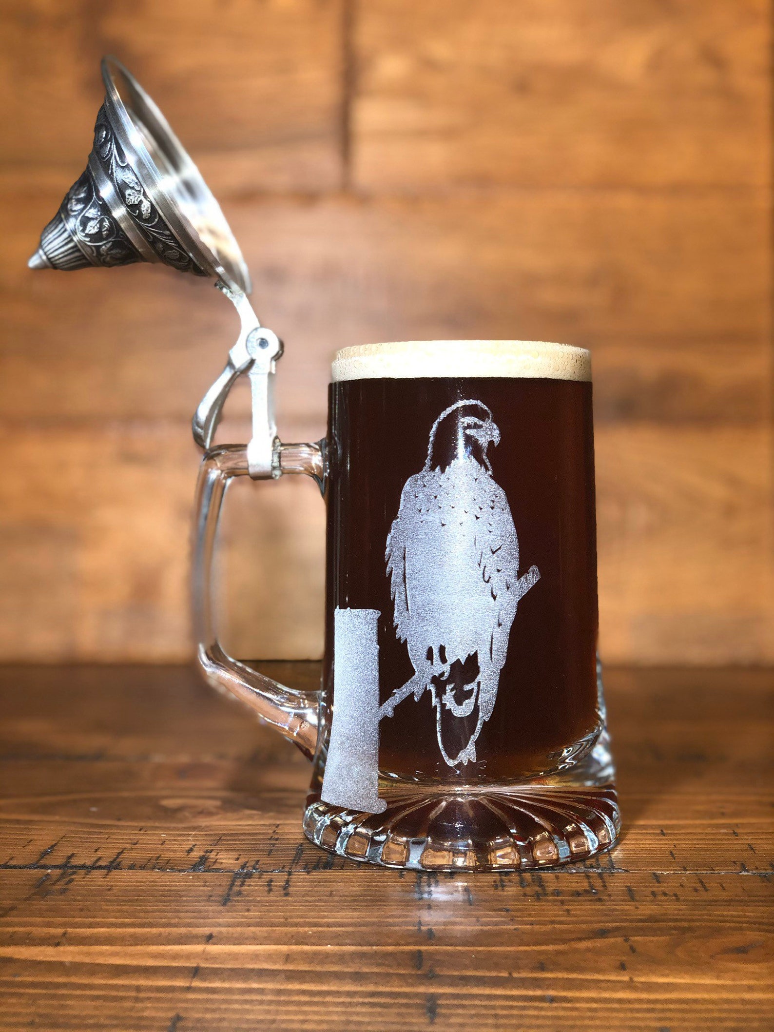 Bald Eagle Beer Stein Etsy