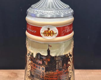 Vintage Anheuser Busch Limited Edition 150th Anniversary Budweiser 1852-2002  Individually Numbered includes Certificate of Authenticity