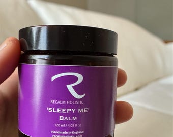 Sleepy Me Foot Balm, Foot Balm, Massage Balm, Reflexology, Foot Massage, Sleep promoting, Relaxation Gift, Sleep Gift, Anxiety Relief