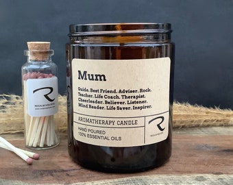 Mum Gift, Mum Candle, Birthday for Mum, Mum Birthday, Thank you Mum Gift, Best Mum Gift, Best Mum Candle, Amazing Mum, Mum Relaxation Gift