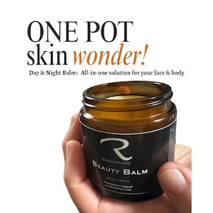 ReCalm Beauty Balm: 100% Natural Face Moisturiser - Sensitive Skin, Massage Balm, Day Balm, Night Balm, All in One Balm, Face and Body Balm