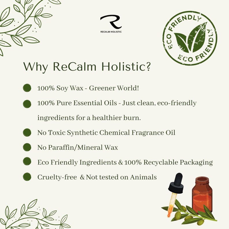 My Little Box of ReCalm®, Meditation Candles, Mindfulness Gift, Mini Beeswax Candles, Birthday for her him, Relaxation Gift, Self Care Gift image 8