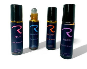 Roll-on remedies, Pulse Point Oil, Aromatherapy roll-on, Essential oil blend, Natural Treatment oil, Wellness roll-on, Relaxation oil