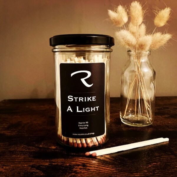Matches in a Jar Etsy UK