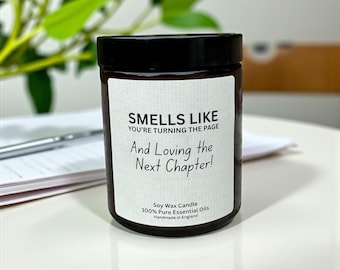 New Beginnings Aromatherapy Candle, SMELLS LIKE NOT your problem anymore, New Job, Leaving Company, Retirement Gift, Promotion, Leaving Gift