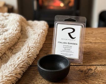 Cast Iron Wax Melter for Log Burner, Wood Stove Top Aromatherapy Wax Melt Burner, Eco Friendly Non Toxic Soy Wax Melts Gift Set, Cottage