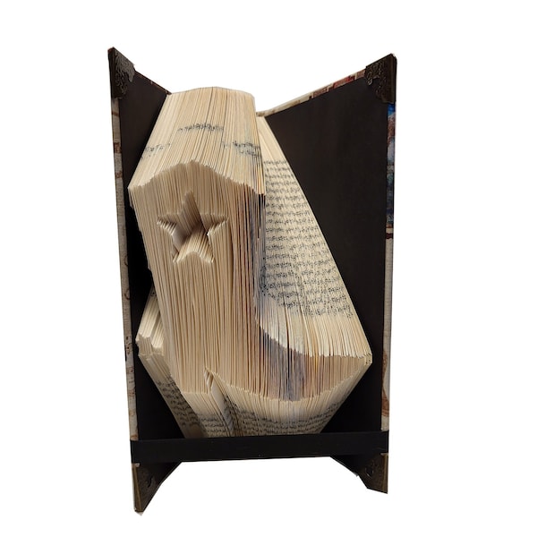 Book Folding Pattern - Cowboy Boot - 266 Folds - 532 Pages - MMF
