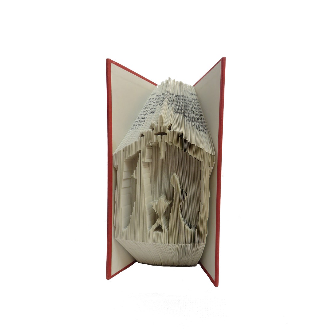 Book Folding Pattern -christmas Nativity - 138 Folds - 276 Pages - Easy ...