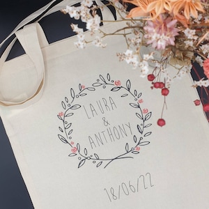 Totes Bag Personnalisés, EVJF, Demande Témoin, Mariage, Naissance, Annonce bild 3