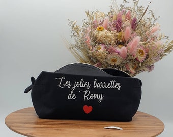 Trousse en tissus à personnaliser