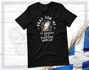 Lustige schottische Frau T-Shirt, keltisches Geschenk