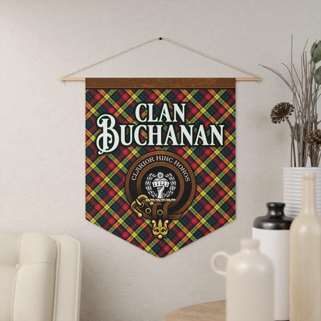 Clan Buchanan Scottish Tartan Art Print – Custom Matted, Ready To Gift