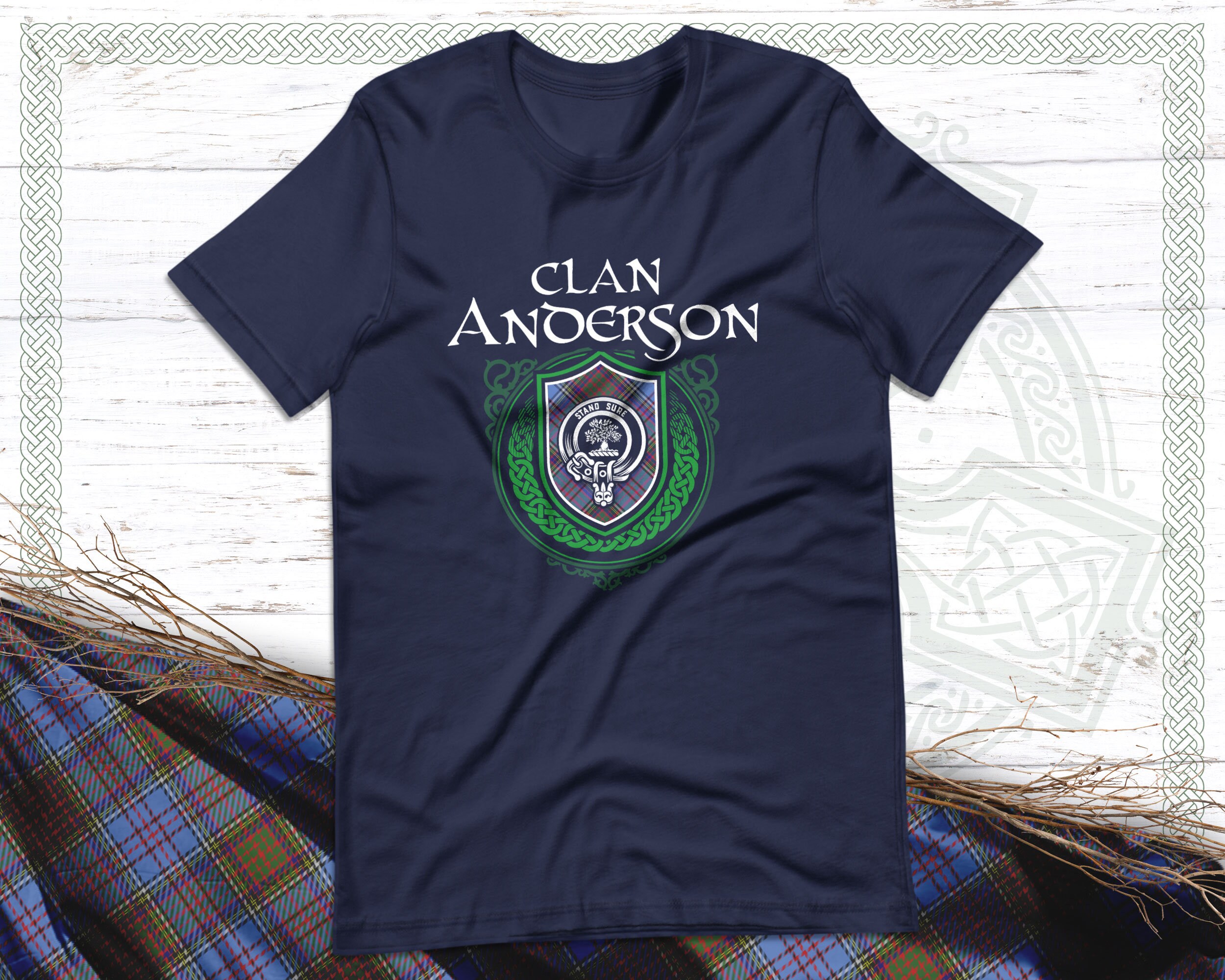 Anderson Dress Tartan T-Shirt main image 1