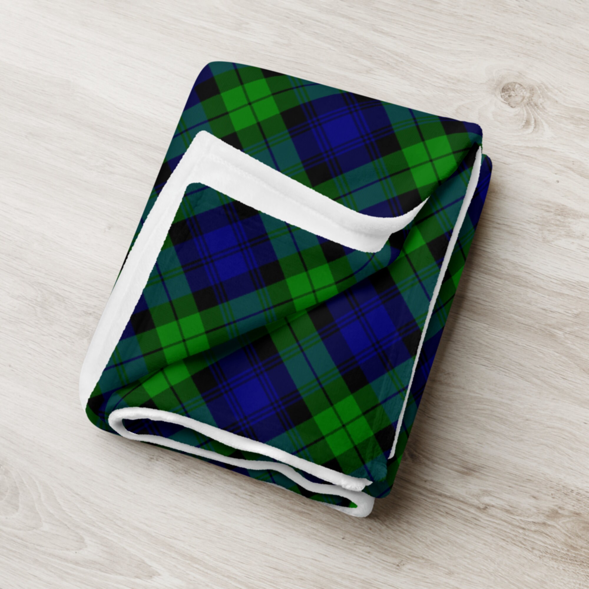 Clan Campbell Scottish Tartan Throw Blanket Plaid Tartan Etsy UK
