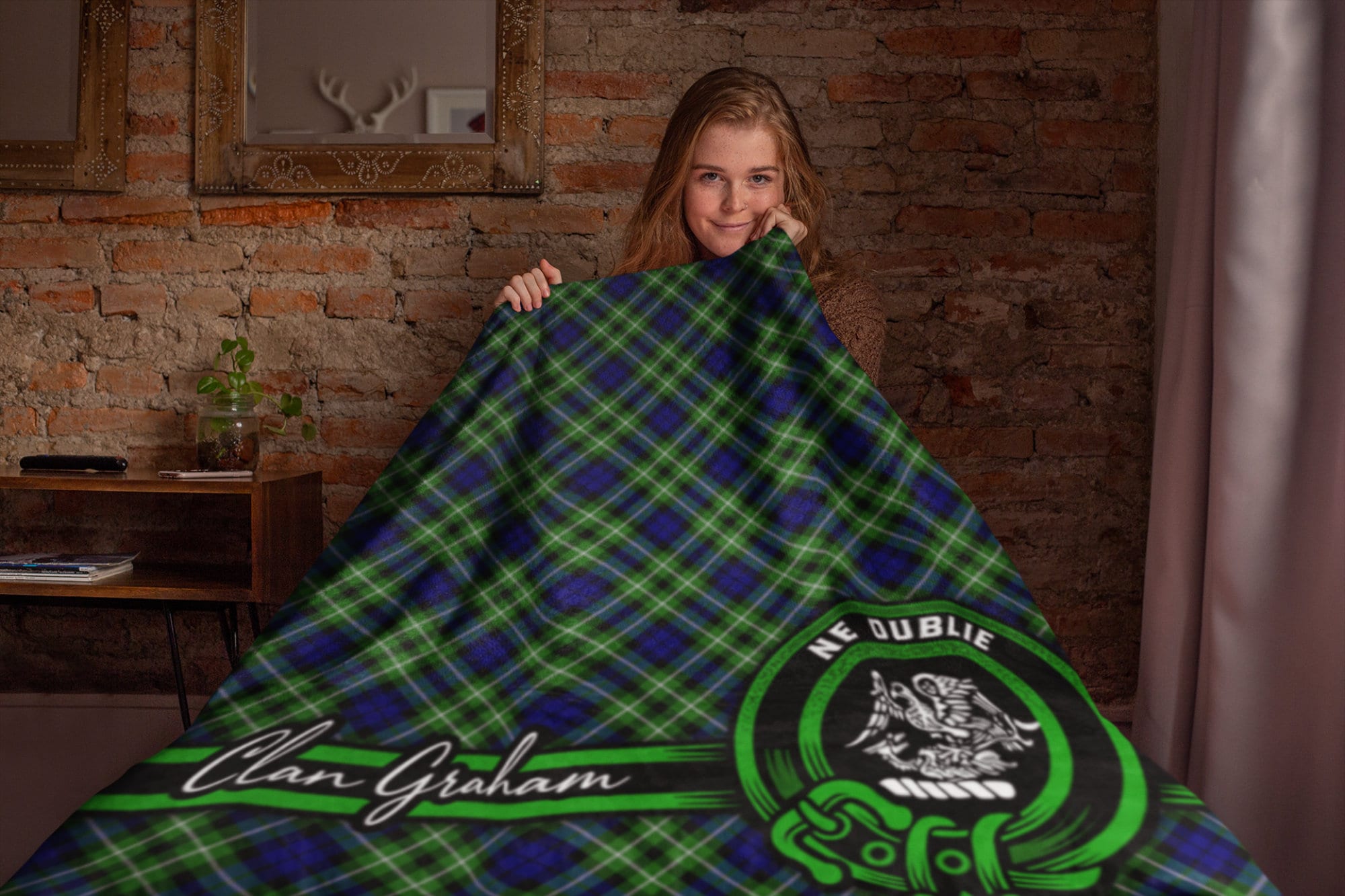 Graham tartan blanket hotsell