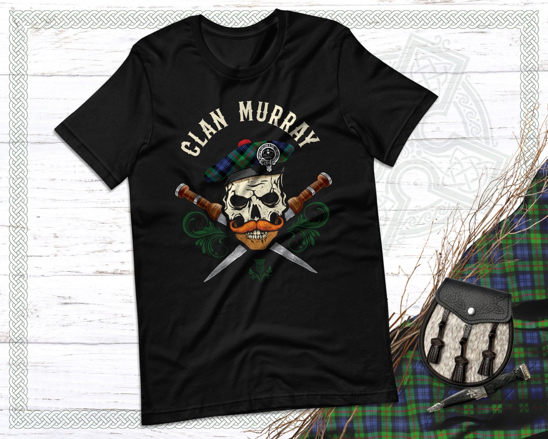 Murray (of Dysart) Tartan Crest T-shirt