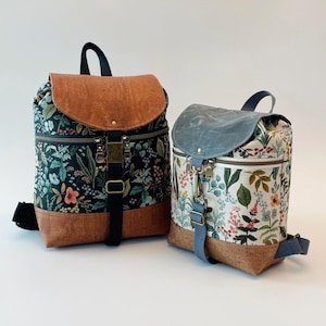 Sac à dos Wabana, patron de couture PDF