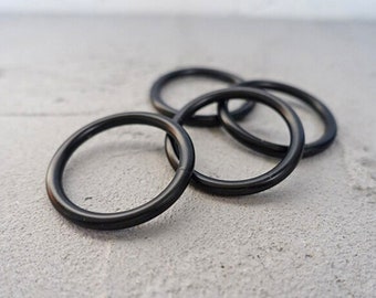 MATT BLACK O-rings 15mm, 20mm, 25mm