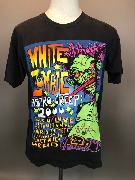 white zombie t shirt