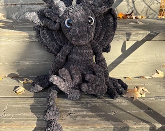 Crocheted Gargoyle