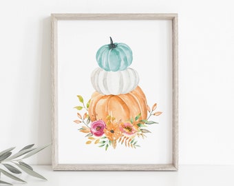 Pumpkin Printable, Fall Decor, Autumn Decor, Autumn Printable, Fall Printable, Pumpkin Decor