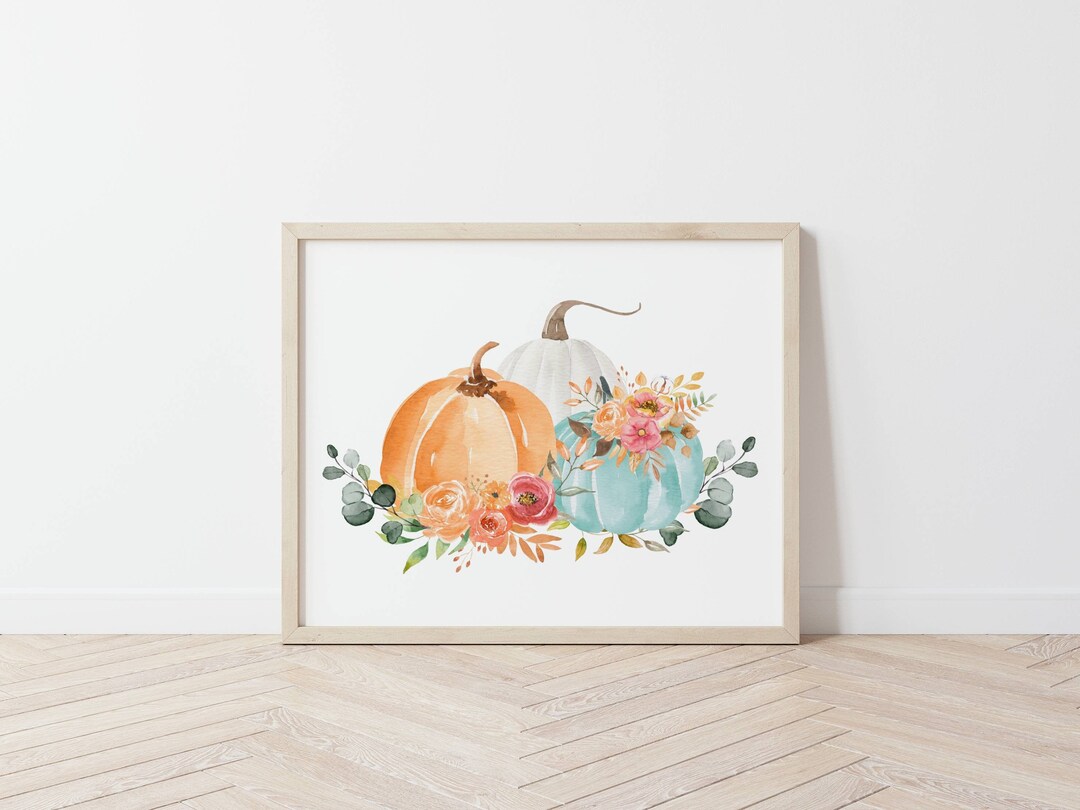 Fall Printable, Fall Decor, Autumn Decor, Autumn Printable, Pumpkin ...