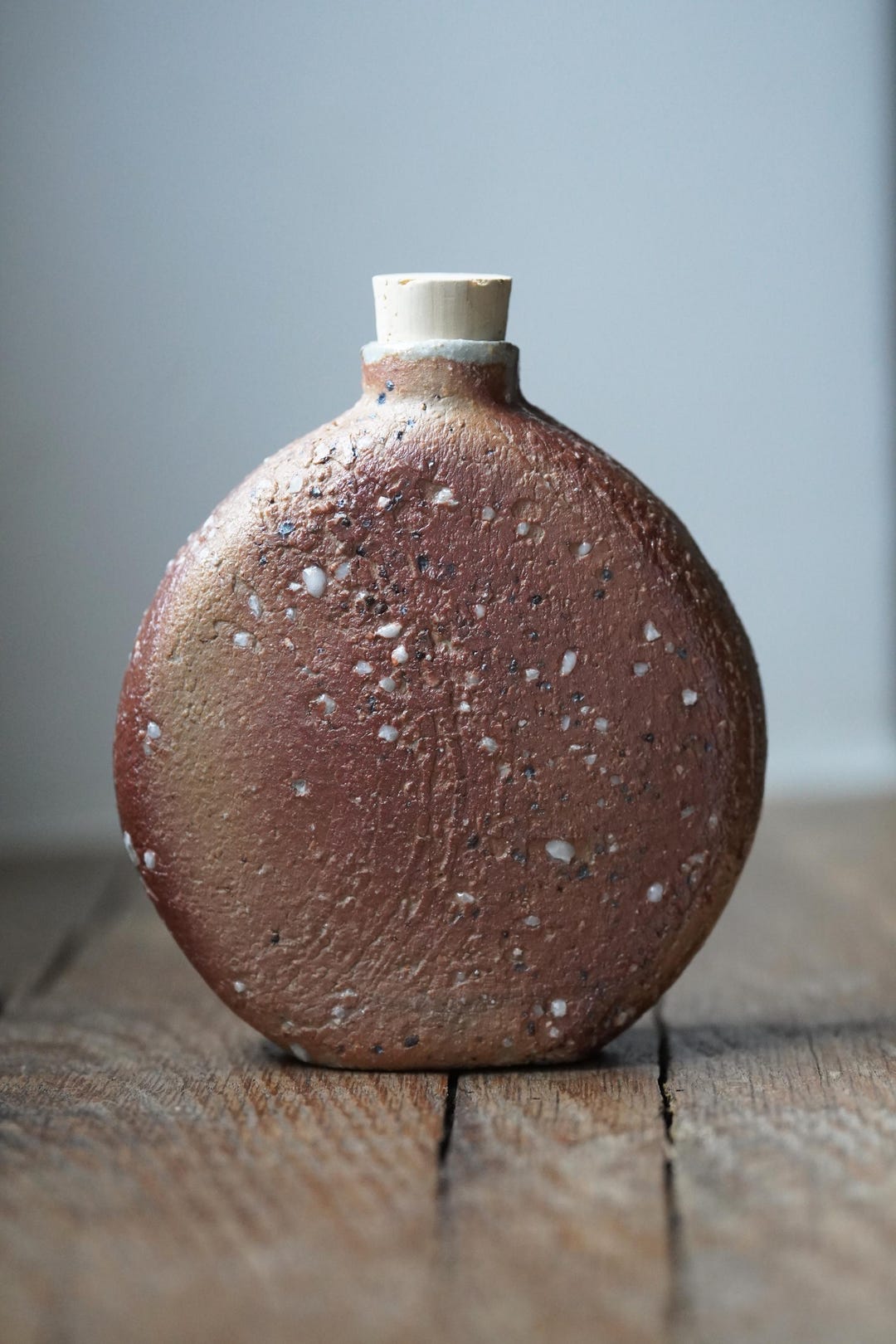 Ceramic Flask Handmade Pottery Decorative Bottle Bud Vase - Etsy