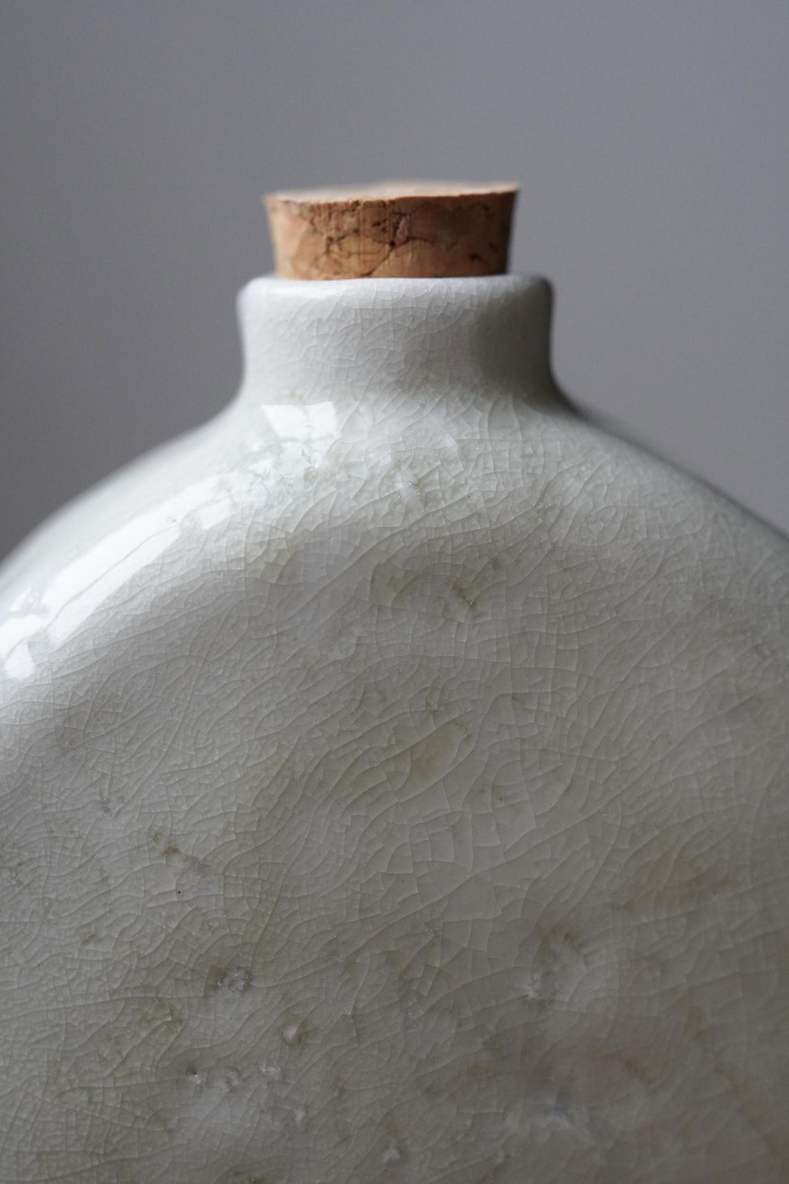 Ceramic Flask Handmade Pottery Decorative Bottle Bud Vase - Etsy