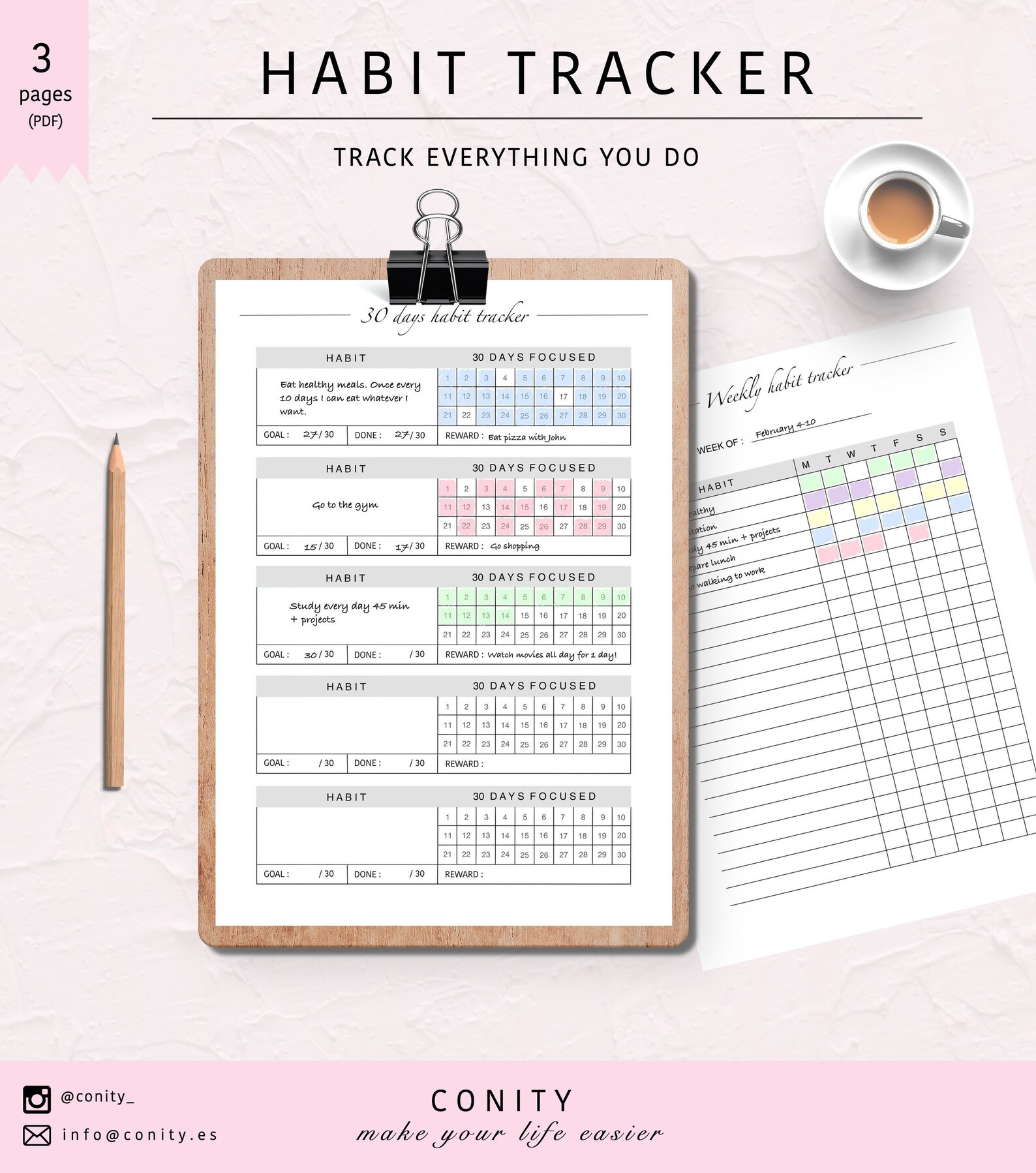 Done a simple habit tracker. Habit tracker. трекеры учебный трекер. weekly habit tracker. habit tracker month.