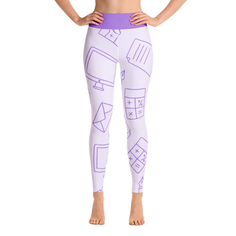Science Math computer calculator printed Leggings for Women yoga leggings College School womens Clothing Women yoga Pants women Fitness Gym