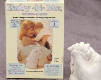 Kit de casting Baby N Me / La main de papa avec bébé