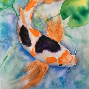 Koi 2 Watercolor