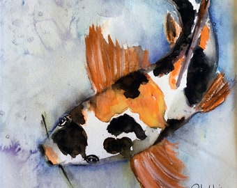 Koi 1 Watercolor