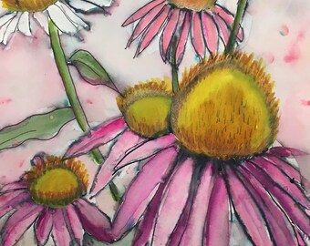 Wild Daisy Watercolor