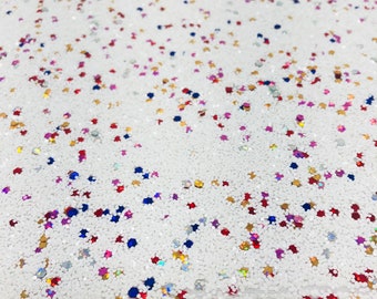 Fabric Sheets for Bows Bow Making diy planner STRIPE Chunky Glitter Sheets Earring Making Glitter Sheets