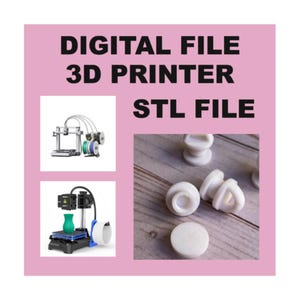 FICHIER STL NUMÉRIQUE, mousqueton au dos du sac Bogg