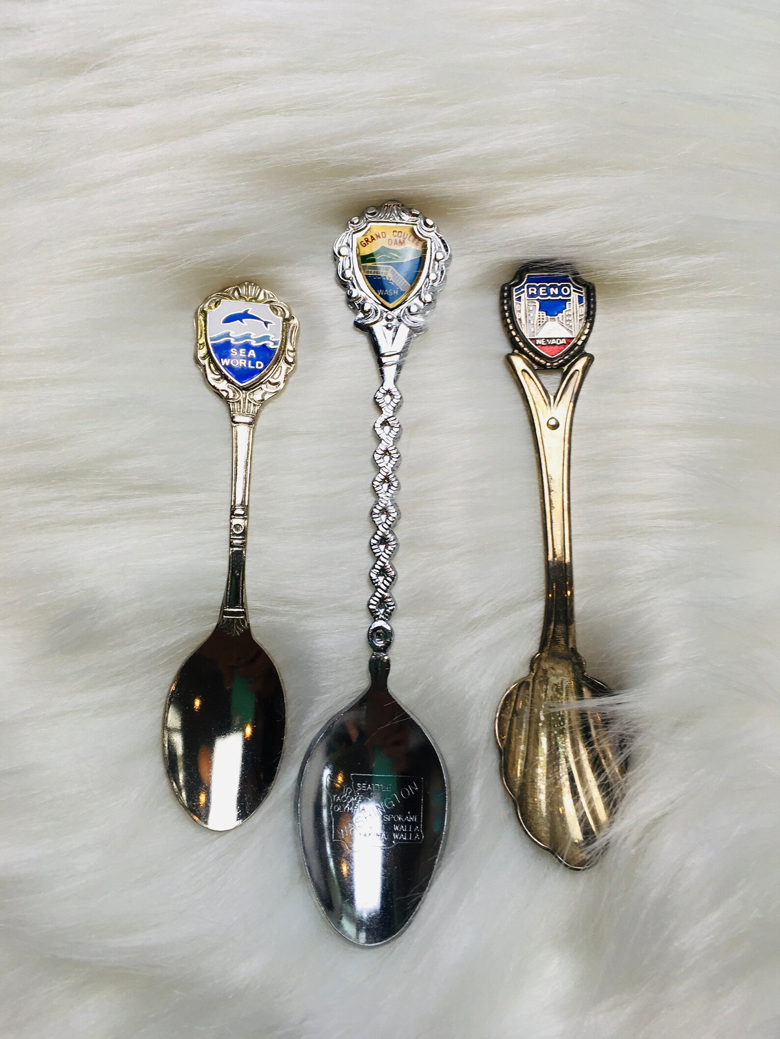 Fun Collectable State Spoons Lot 15 Etsy