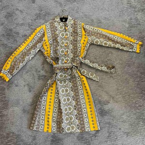 Gray Yellow Dress - Etsy