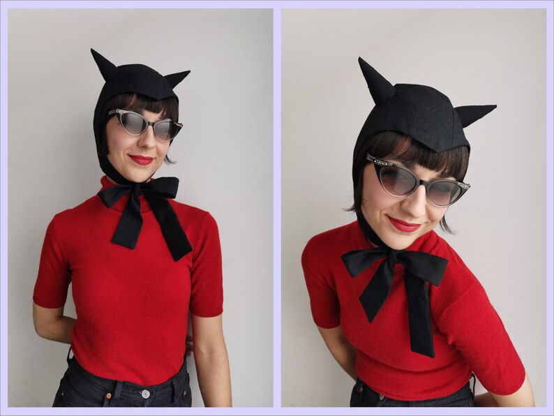 Devil Hat Printable PDF Sewing Pattern 4 versions Etsy France