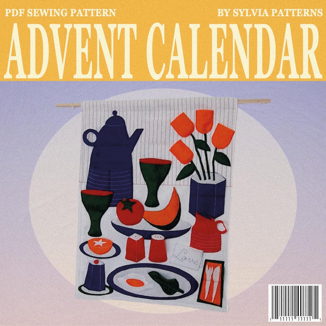 Advent Calendar - Printable PDF Sewing Pattern - Etsy