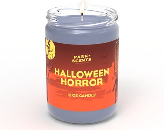 Halloween Horror Candle