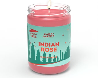 Indian Rose Candle