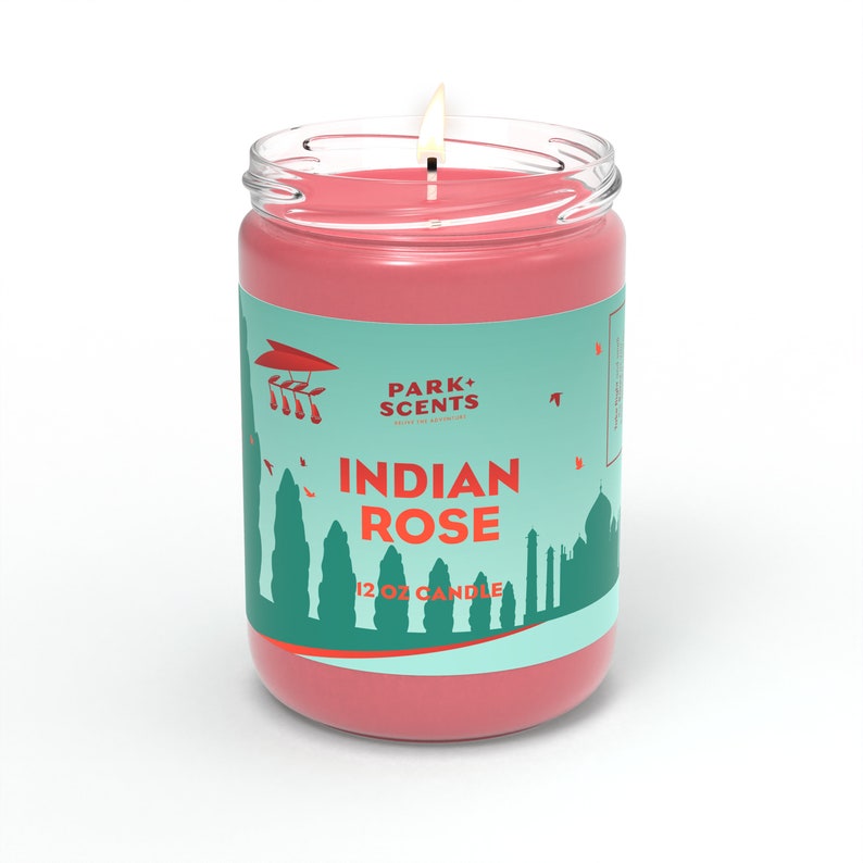 Indian Rose Candle