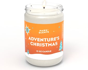 Adventure Christmas Candle